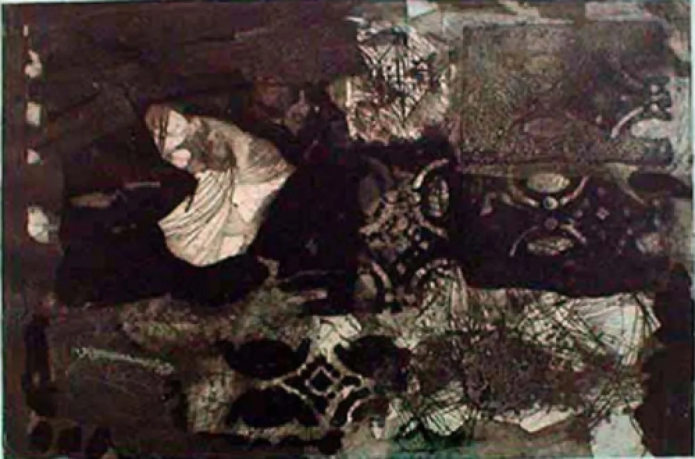 Incisione Clavé - Untitled