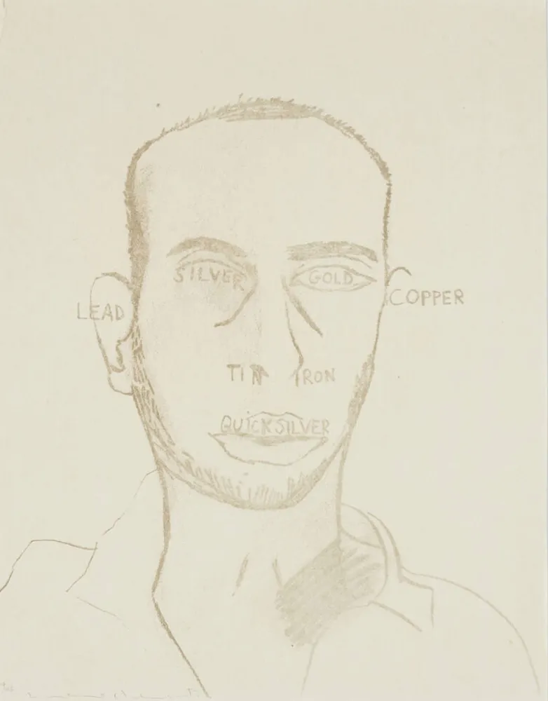 Litografia Clemente - Traditional Self Portrait, from Art Pro-Choice II