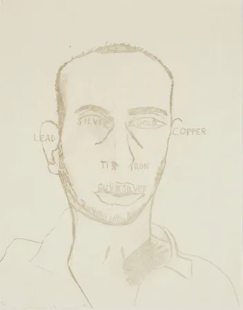 Litografia Clemente - Traditional Self Portrait, from Art Pro-Choice II