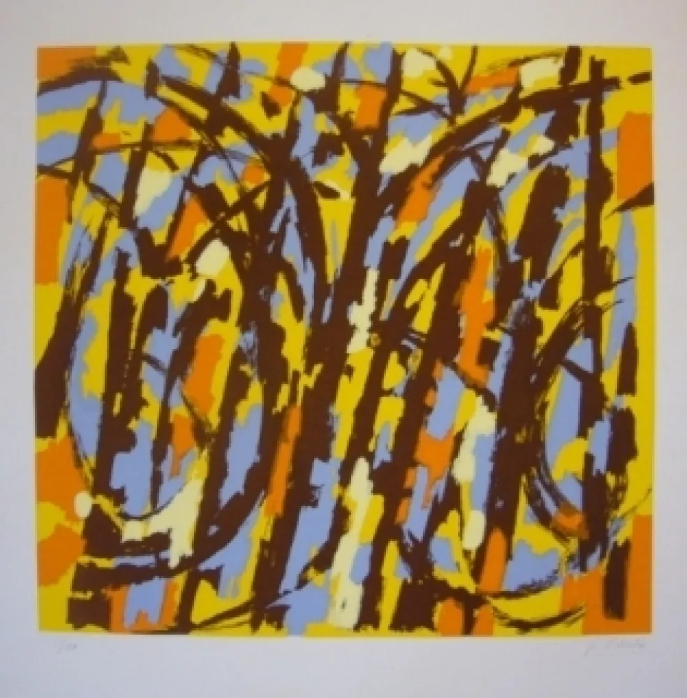 Serigrafia Clerté - Composition 