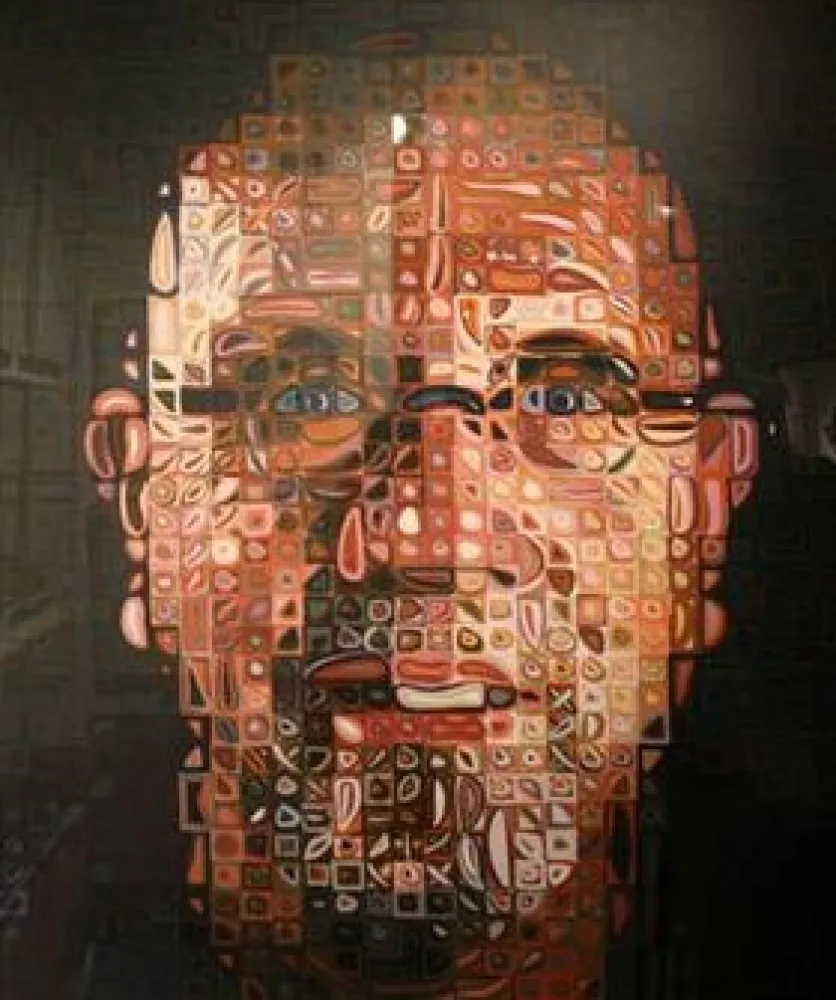 Serigrafia Close - Self Portrait