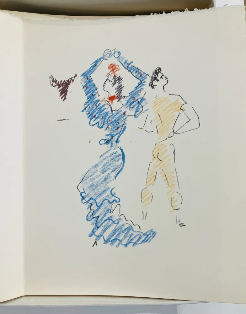 Libro Illustrato Cocteau - Gitans et Corridas.