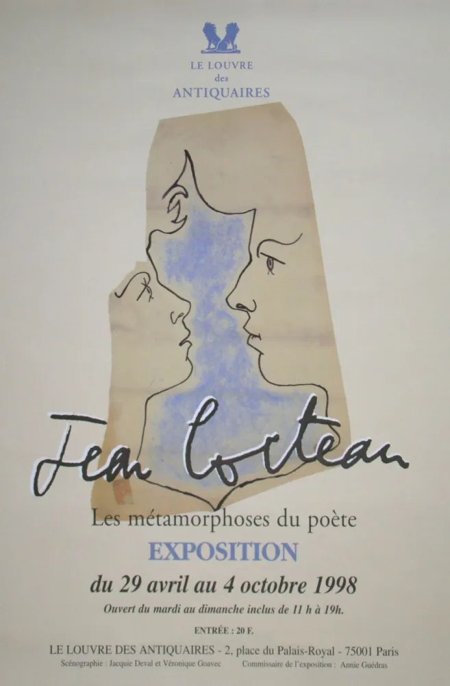 Manifesti Cocteau - Les métamorphoses du poète