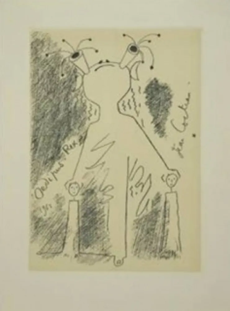 Acquaforte E Acquatinta Cocteau - Oedipe roi