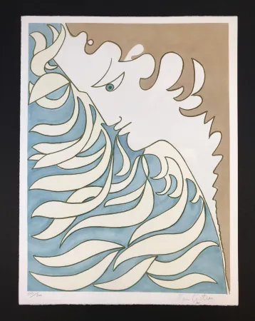 Litografia Cocteau - Orpheus