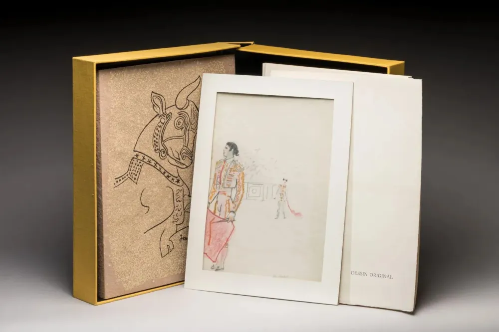 Libro Illustrato Cocteau - Taureaux