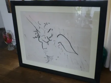 Non Tecnico Cocteau - Tête de licorne ,1947