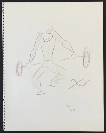 Non Tecnico Cocteau - Weightlifter