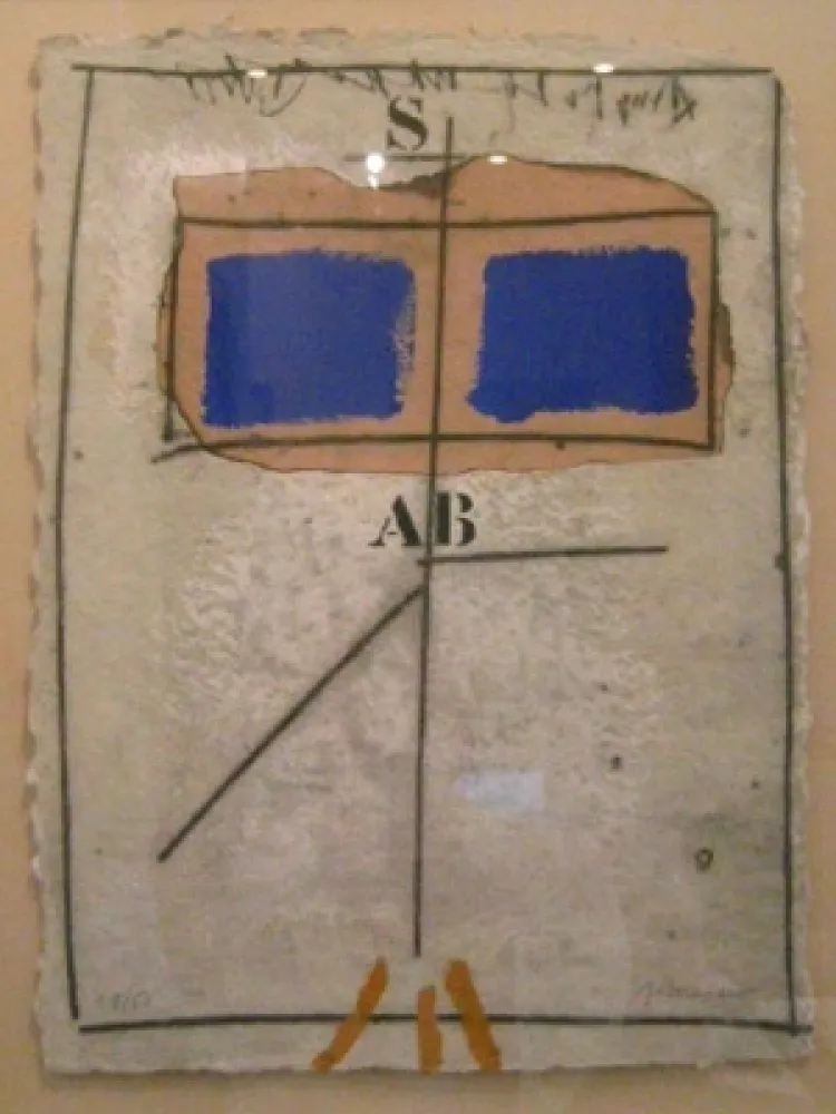 Incisione Coignard - 1051 Deux Bleus S Rouge