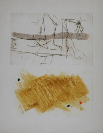 Incisione Coignard - Envol #2, 1973 - Hand-signed