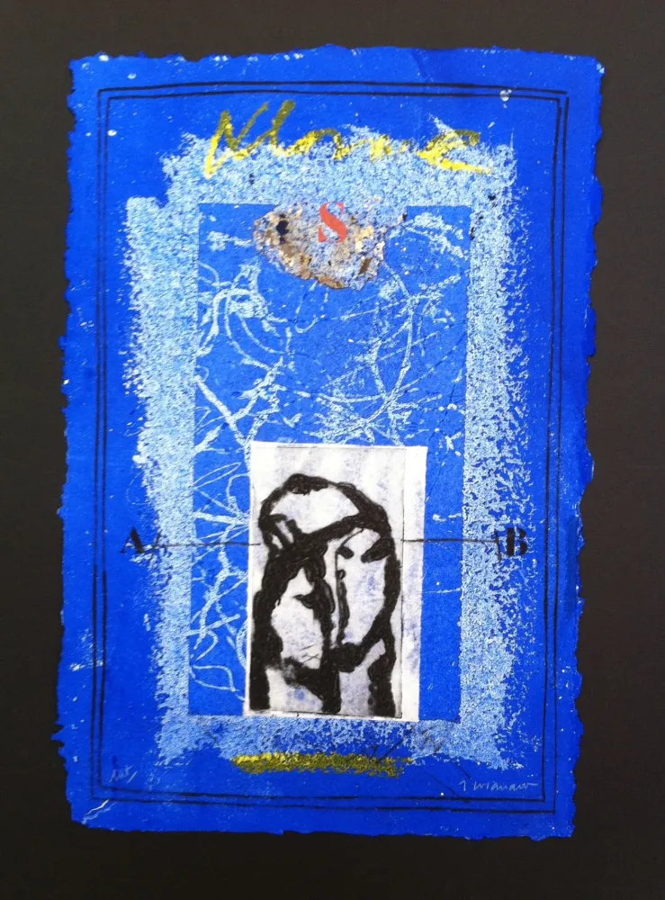 Incisione Coignard - Feu Bleu 