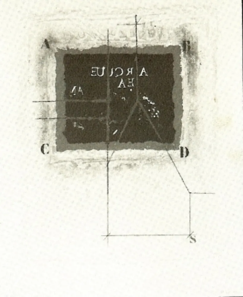 Incisione Coignard - Les Integration, Remarque Bleue 650