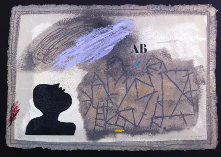 Incisione Coignard - L'ombre bleue