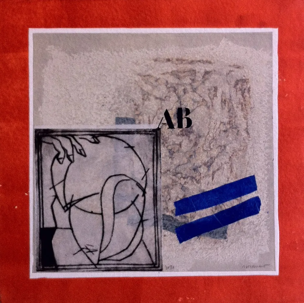 Incisione Coignard - Personnage au Rouge 