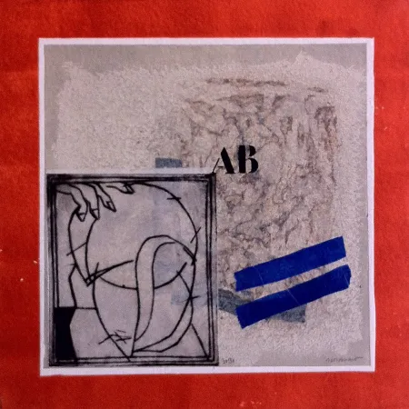 Incisione Coignard - Personnage au Rouge 