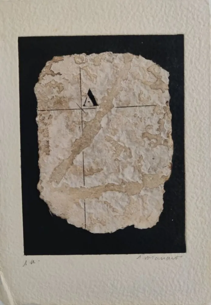 Incisione Coignard - Sans titre