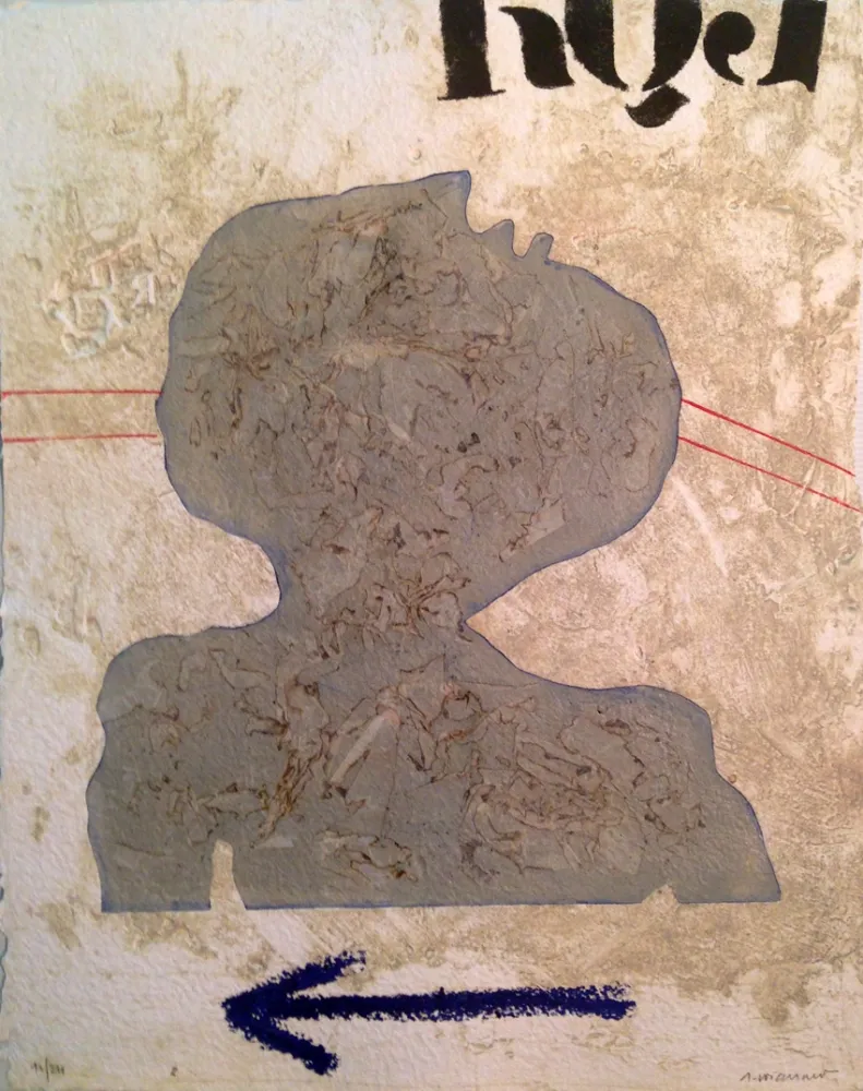 Incisione Coignard - Stele 