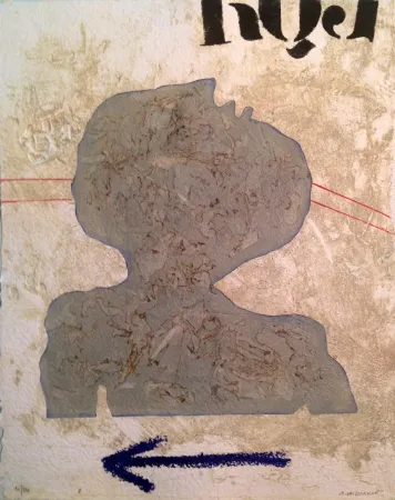 Incisione Coignard - Stele 