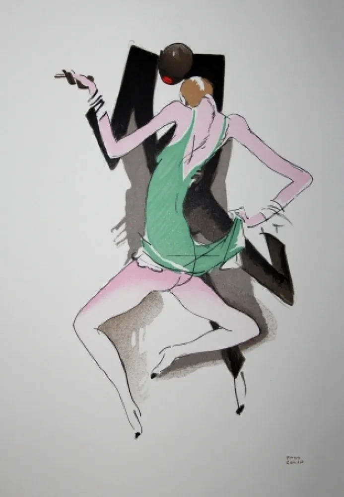 Litografia Colin - LE TUMULTE NOIR / BLACK THUNDER - 1927 