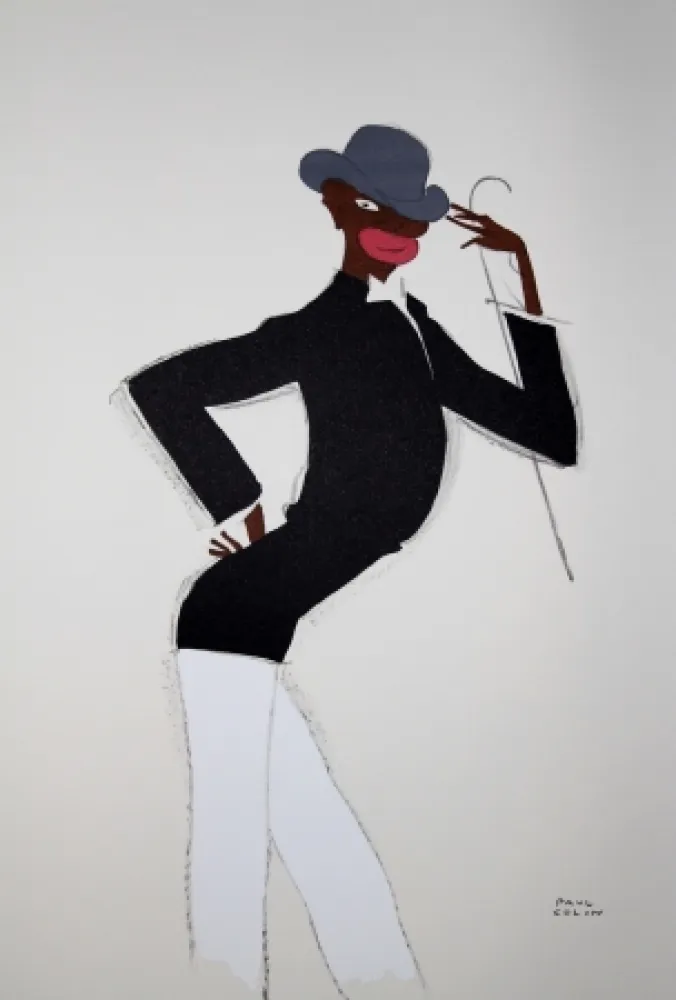 Litografia Colin - LE TUMULTE NOIR / BLACK THUNDER - 1927