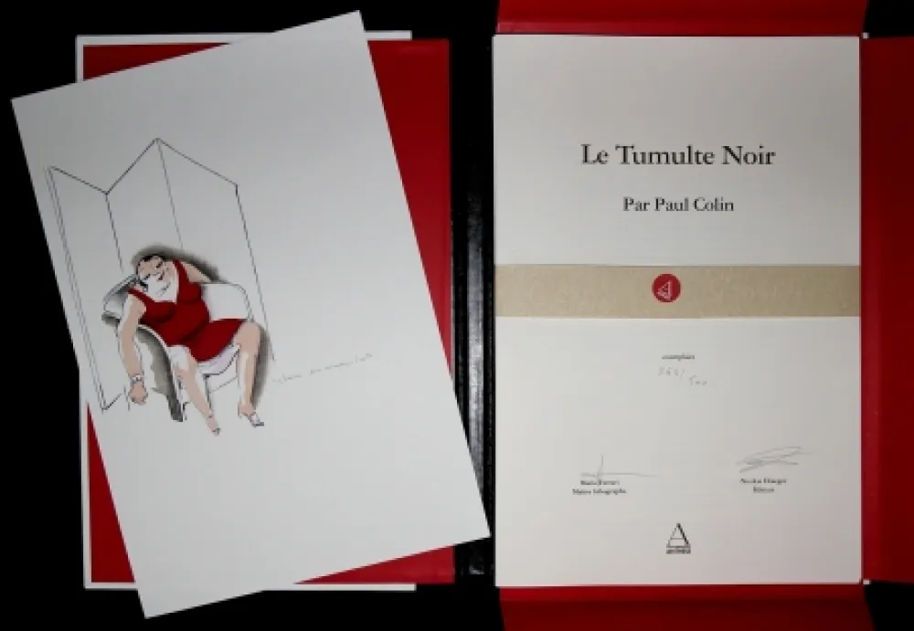 Libro Illustrato Colin - LE TUMULTE NOIR / BLACK THUNDER  - Josephine Baker - 45 Lithographies