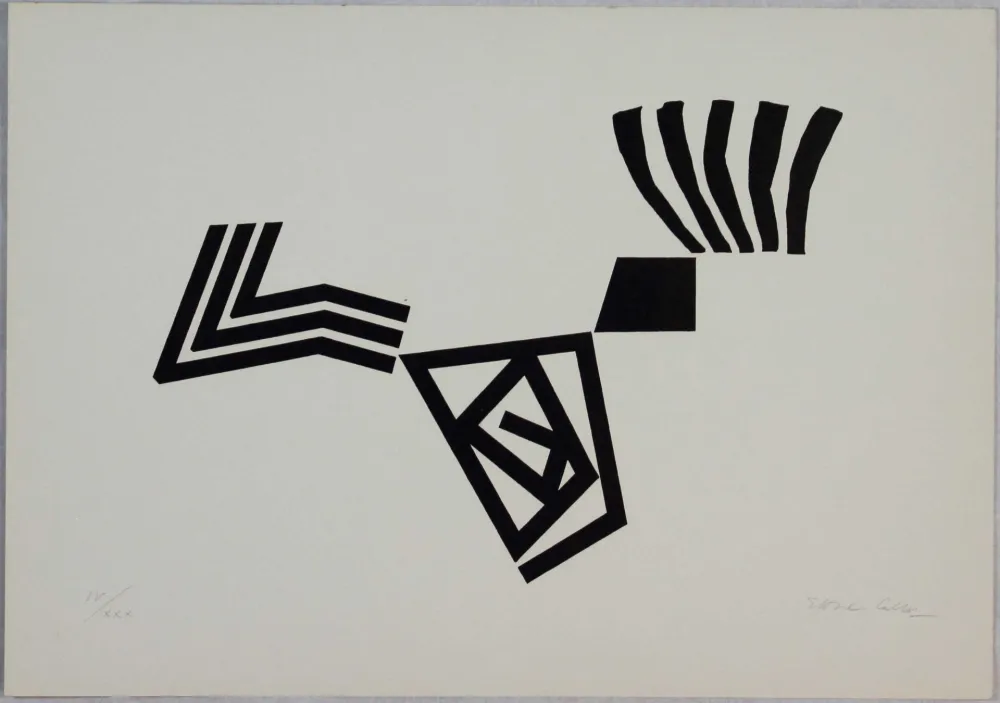 Litografia Colla - Untiled