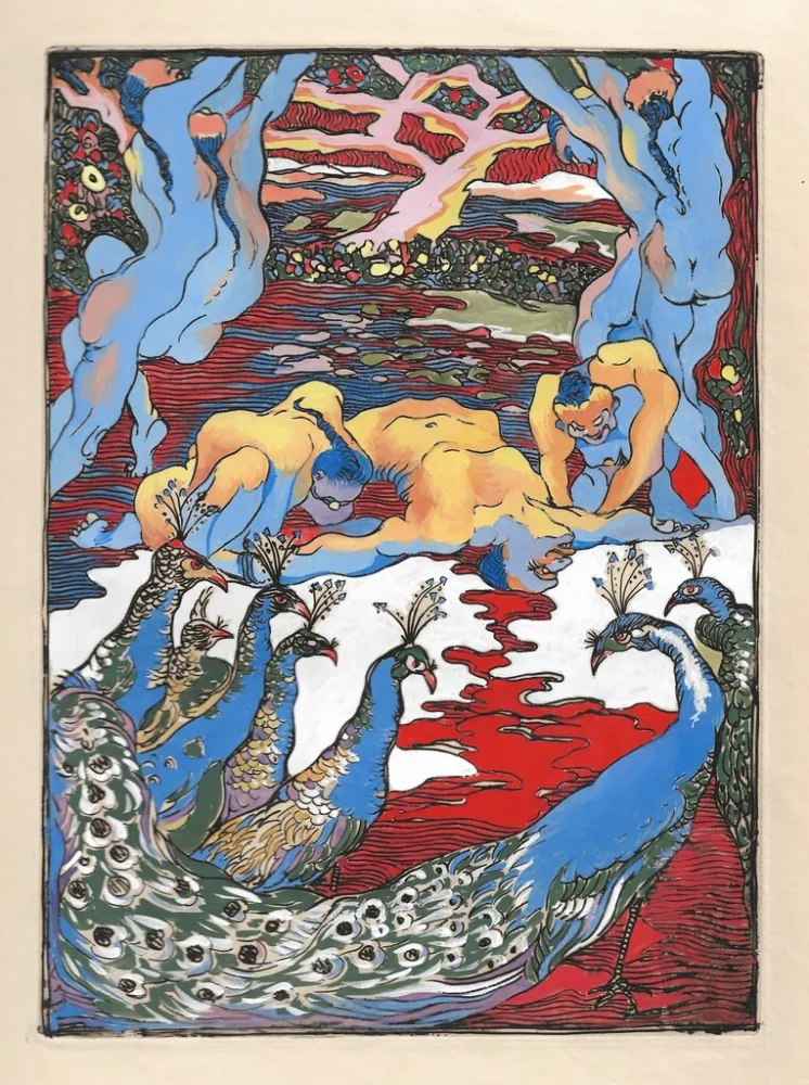 Non Tecnico Colucci - Le jardin des supplices (PROOF SET ON JAPANESE PAPER)