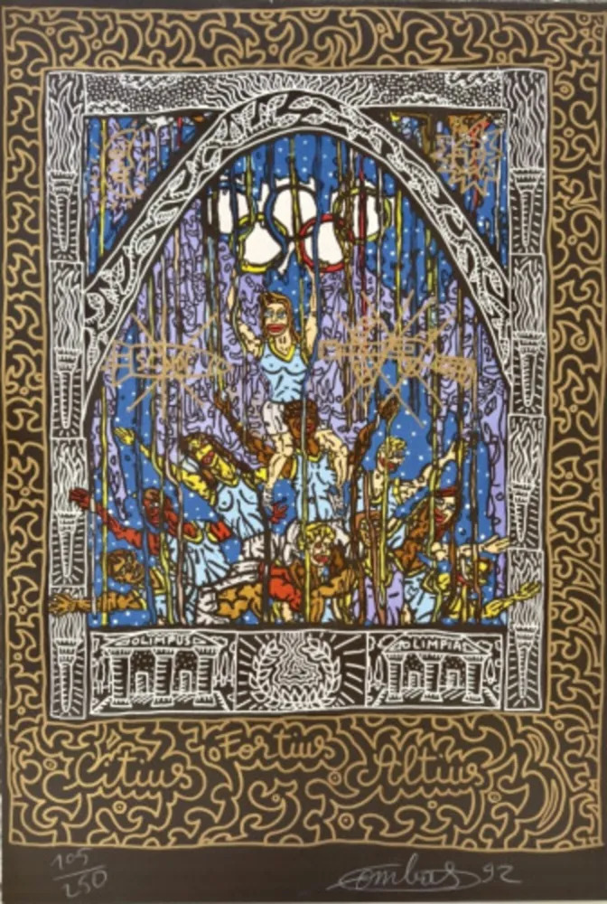 Litografia Combas - Jeux Olympiques de Barcelone