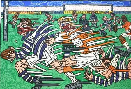 Litografia Combas - Rugby