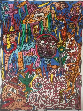 Litografia Combas - Sans titre