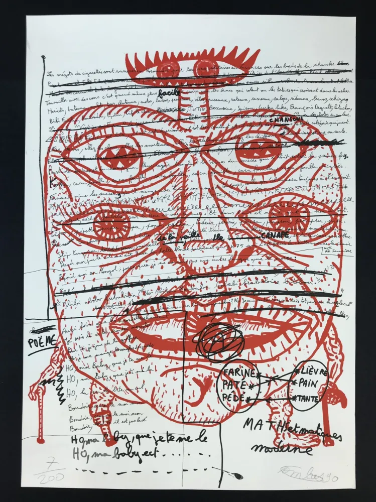 Litografia Combas - Untitled