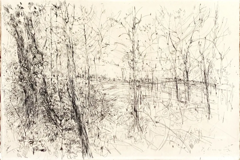 Acquaforte Commère - A la lisière des bois