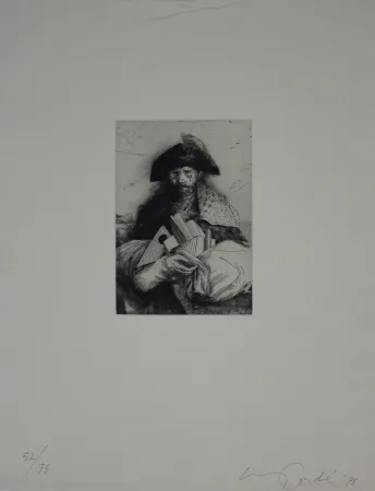 Incisione Condé - Caminante