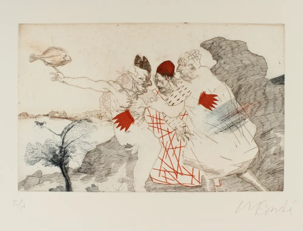 Incisione Condé - Fiesta catalana