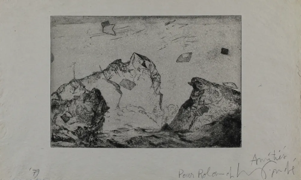 Incisione Condé - Für Seghers