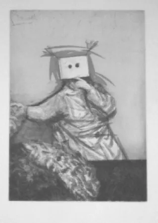 Acquaforte E Acquatinta Condé -  Sans titre 3 