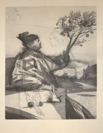 Acquaforte E Acquatinta Condé -  Trialogue