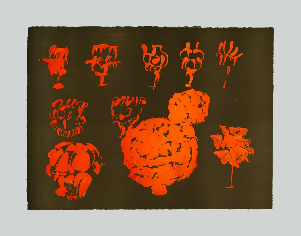 Acquaforte E Acquatinta Consagra - Composizione