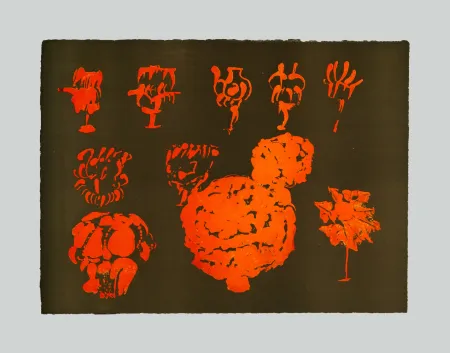 Acquaforte E Acquatinta Consagra - Composizione