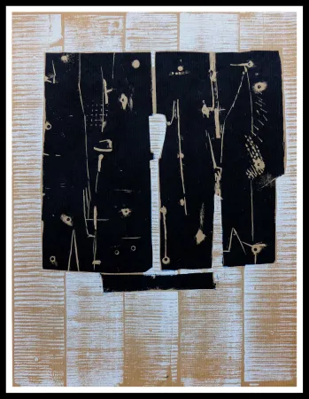 Incisione Su Legno Consagra - GRAVURE SUR BOIS 