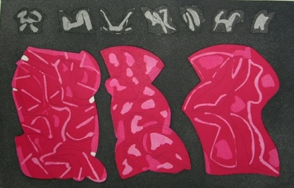 Acquaforte E Acquatinta Consagra - Senza titolo