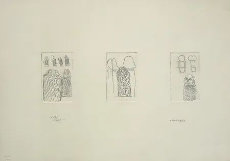 Incisione Consagra - Senza titolo