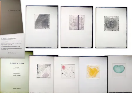 Libro Illustrato Corbero - Libro de Artista - El jardín de tu casa