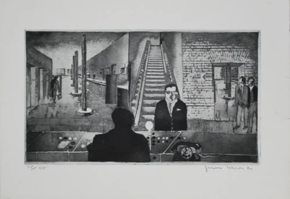 Acquatinta Cords - Bahnhof (Train Station)