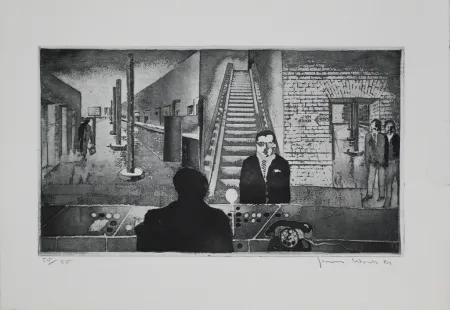 Acquatinta Cords - Bahnhof (Train Station)