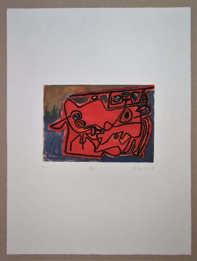 Incisione Corneille - 1948