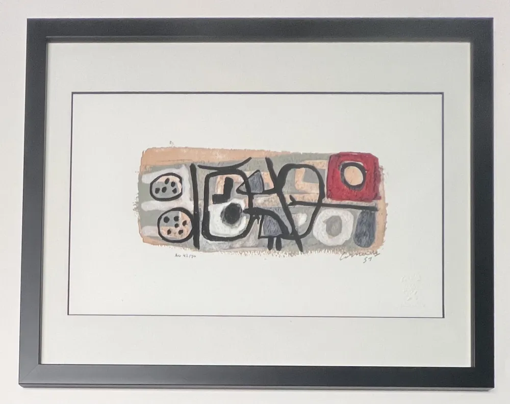 Grafica Numerica Corneille - April in jazz , 1951, AO 42/90, encadré