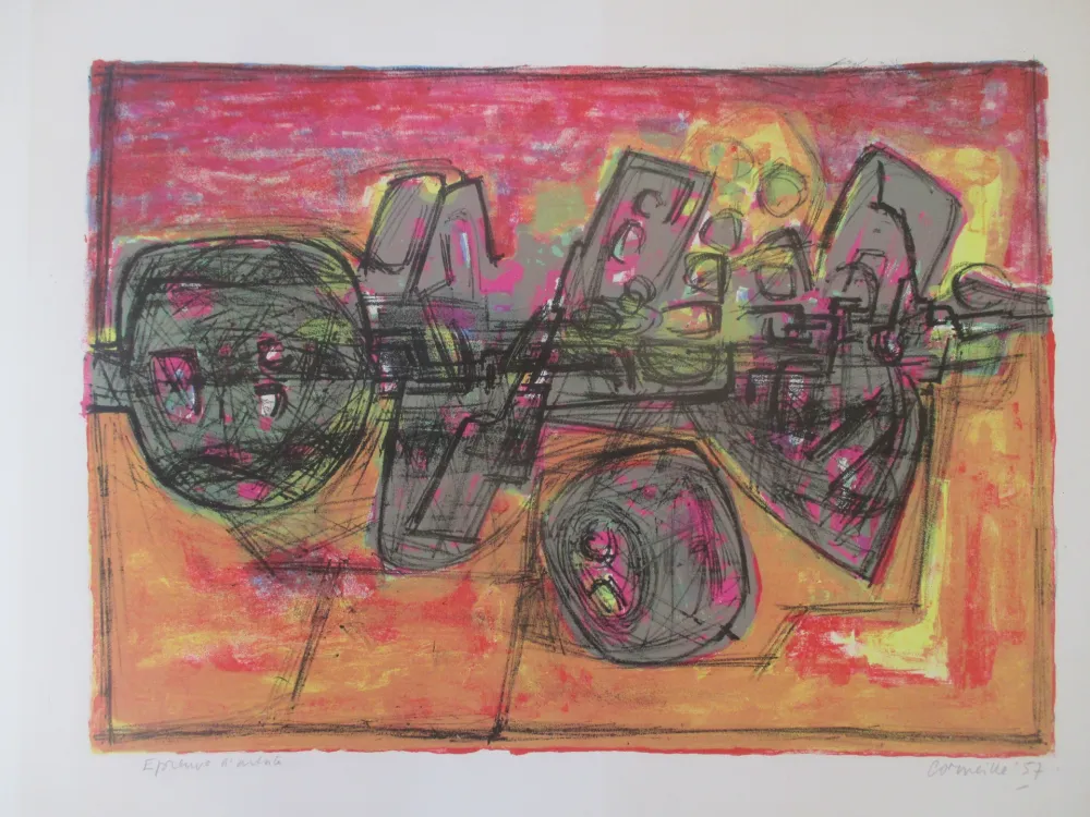 Litografia Corneille - Asmara