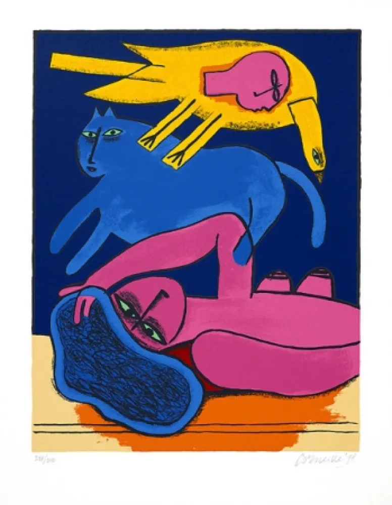 Serigrafia Corneille - Aurore