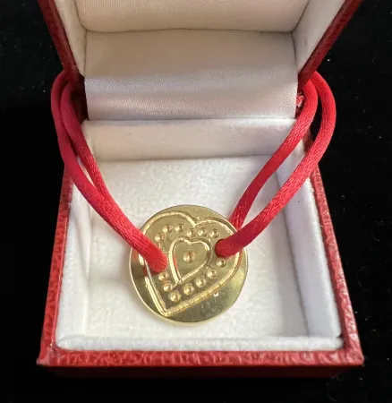 Multiplo Corneille - Bracelet Coeur en Vermeil - Edition numérotée à 50 ex. Bijou d'artiste